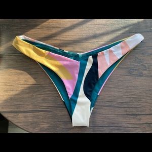 Rip curl cheeky bottoms recycled into the abyss
